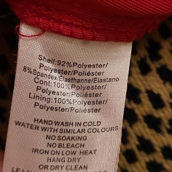 Anthropologie Ciebon Celine Wrap Front Velvet Red Romper size S - Picture 7 of 7